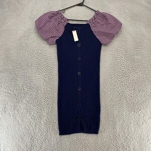 mini flowy dress with sleeves Lilla Cavallo